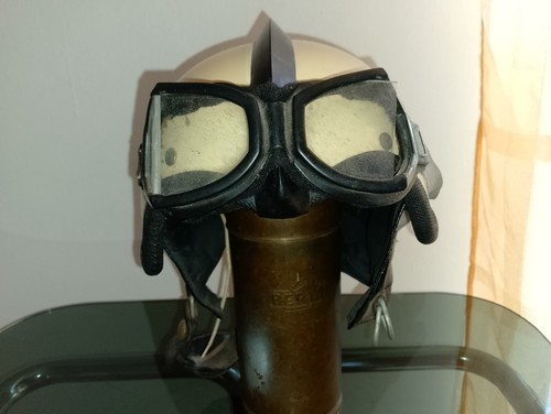 Casco aviazione epoca - casco, d'epoca
