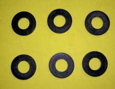 6 GUARNIZIONI PER TUBI DI CARICO ACQUA LAVATRICE E LAVASTOVIGLIE 3/4" - Ø24mm