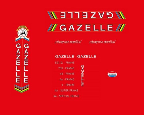 Decalcomanie per bicicletta