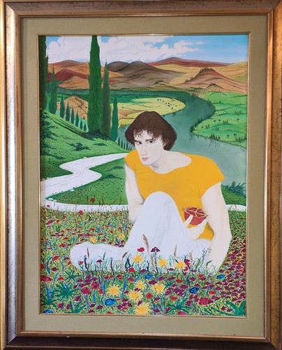 Quadro olio tela - olio, su