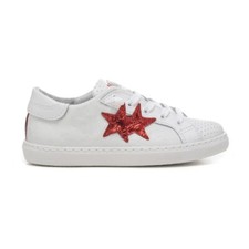 2 Star SNEAKER BAMBINA PELLE