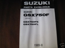 Catalogo Ricambi Suzuki GSX
