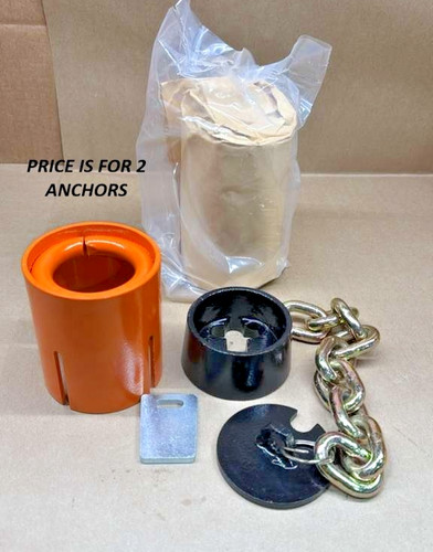 Floor anchor pot frame - floor,