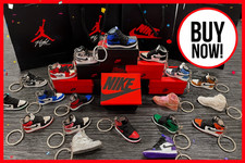 Mini portachiavi scarpe 3D