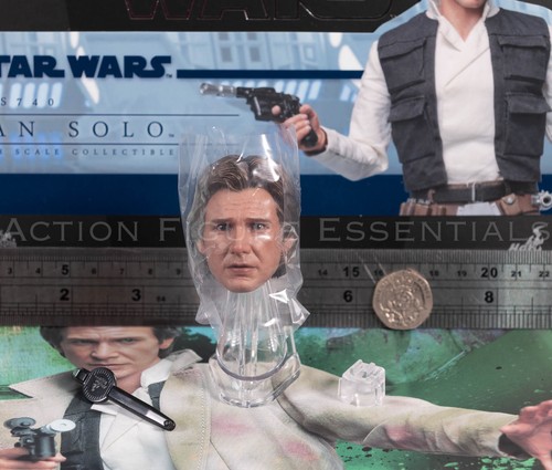 Hot toys han solo head - han,