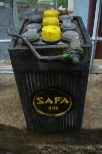 Batteria vintage bachelite - batteria, in