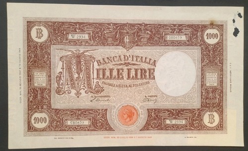 1000 lire grande - lire,