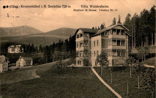 Saluti ober krummhübel - ak,