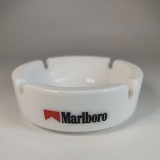 Posacenere Marlboro - Bianco - Vintage - Made in France