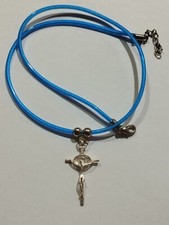 Collana girocollo caucciù - , con