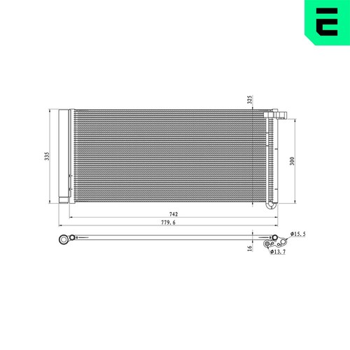 Condensatore climatizzatore - condensatore,