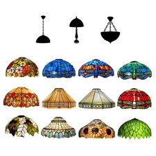 Paralumi in vetro colorato