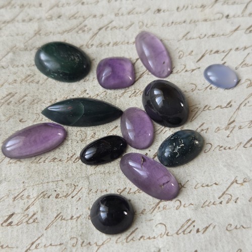 Cabochon antiche ametiste - cabochon,