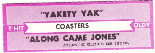 Juke box strip coasters - coasters,