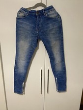Splash jeans skinny con zip - jeans,