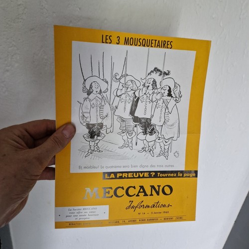 Meccano information 1960 - meccano,