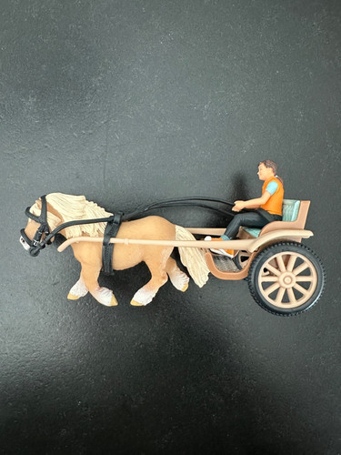 Schleich carrozza pony sulky - schleich,