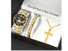 kit orologio bracciale e