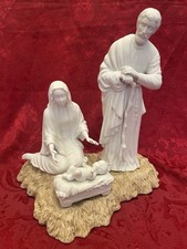 BOEHM La storia di Natale Natività Giuseppe Maria Bambino Cristo Gesù con base 1988