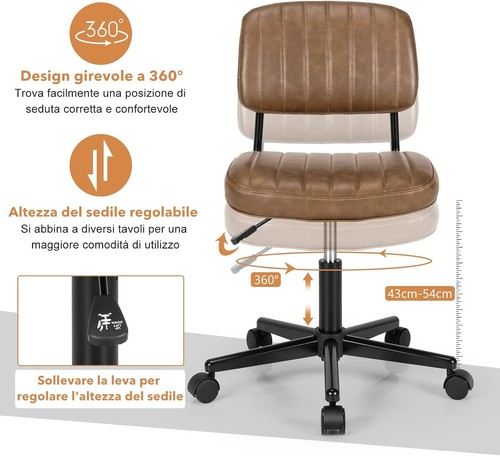 Sedia ufficio girevole - da,