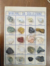 Quadro MINERALI DA COLLEZIONE