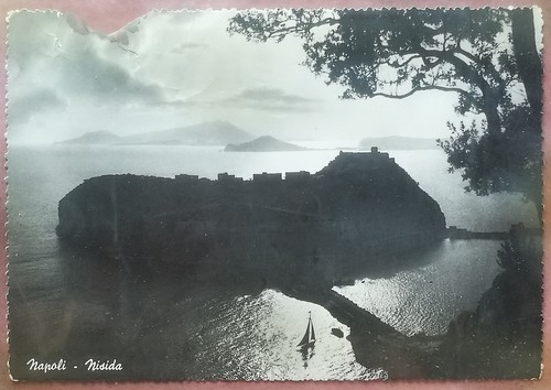 Napoli nisida 1949 tramonto - 1949,