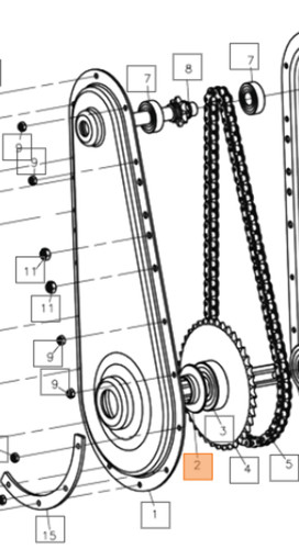 Paraolio per motozappa 175 - motozappa,