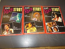 ROCK STORY ELVIS PRESLEY BEATLES BOB DYLAN PUNK BRUCE SPRINGSTEEN SPEAK-UP 3 VOL