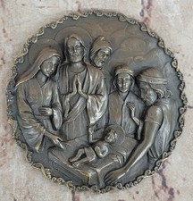 Presepe Artigianale In Bronzo