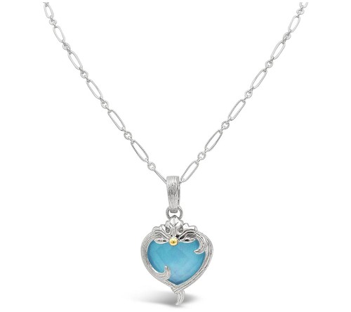 Collana con ciondolo cuore