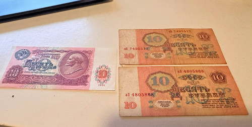 Unione sovietica rubli - 10,