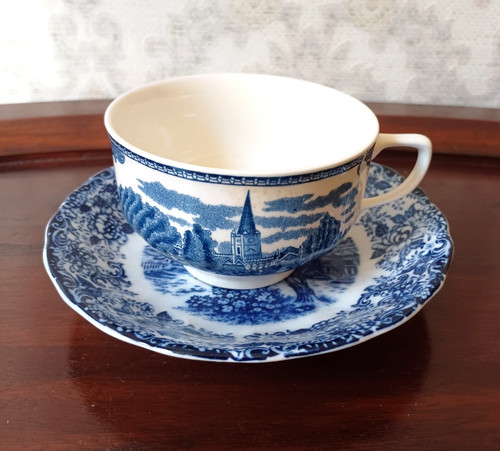 Tazza fine bone china england - bone,