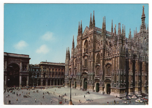 Milano duomo e - il,
