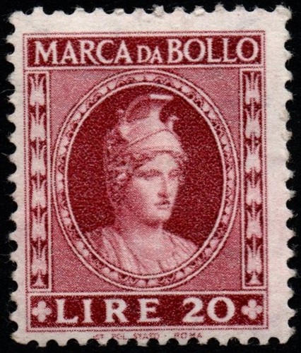 Italia 1959 marca - marca, bollo