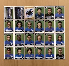 24 FIGURINE CALCIATORI PANINI