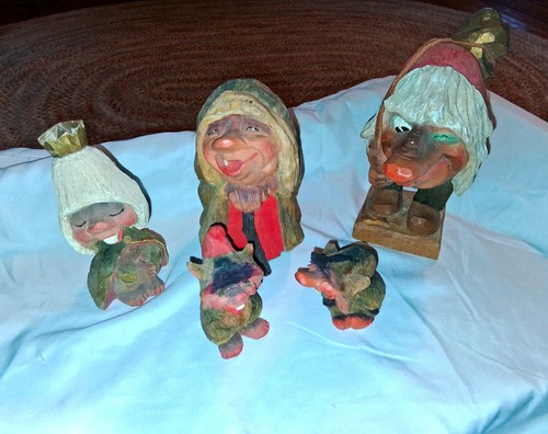 Set statuine troll - di,