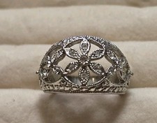 Anello Vintage Floreale