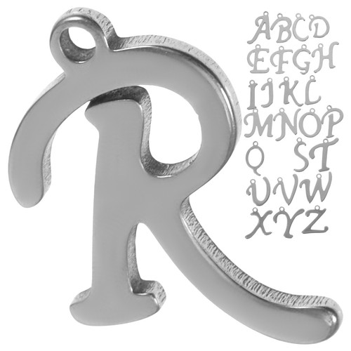 Pendenti con lettere - lettere, per