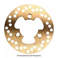 Disco freno anteriore sinistro solido scooter EBC per Sym Mio 100 2005 - 2015