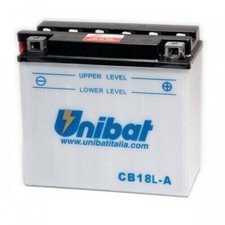 BATTERIA UNIBAT 12V 18AH CB18L-A MOTO GUZZI V65 FLORIDA 650 1985-1992 V75 750CC