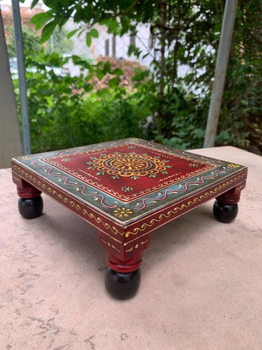 Vintage antico legno chowki - in,