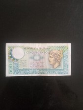 banconota italiana 500 lire