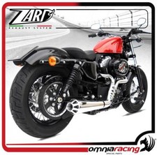 Scarico completo Zard Conico Omologato Harley Davidson Sportster 883/1200 14 >