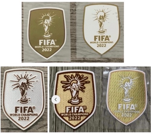 Patch distintivo oro calcio