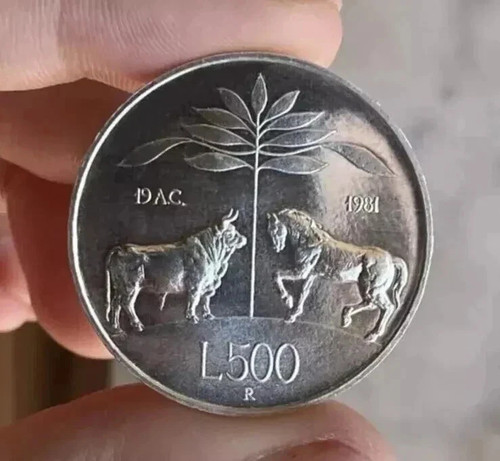500 lire 1981 virgilio - 500,