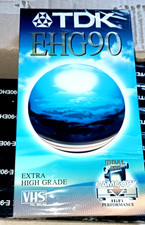 TDK E-HG 90 VIDEOTAPE VHS