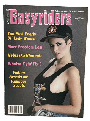 Vtg easyriders august - easyriders,