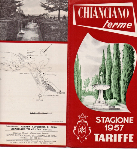 Depliant pieghevole chianciano - depliant,