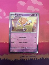 Pokemon Card Espathra Black