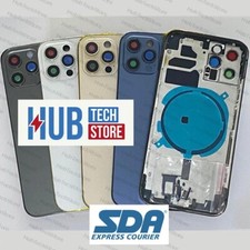 SCOCCA POSTERIORE BACK COVER VETRO + FRAME COMPLETA PER APPLE IPHONE 13 PRO MAX